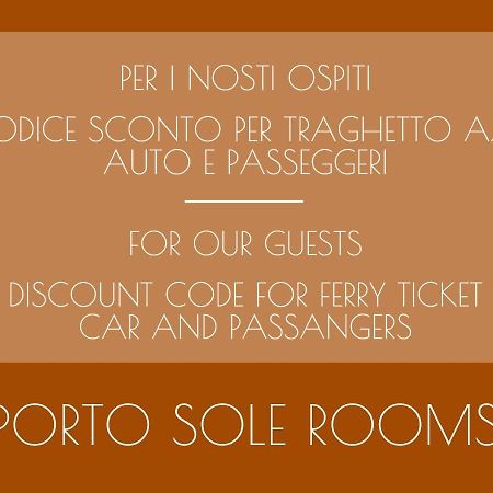 Porto Sole Rooms Portoferraio Exterior photo